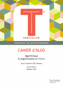 Algorithmique et programmation en Python Tle spécialité Barbazo (Eric Barbazo) (Z-Library)