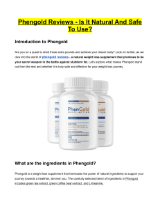 Phengold Reviews - Is It Natural And Safe To Use