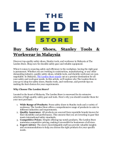safety workwear malaysia