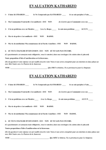 EVALUATION KATHARIZO