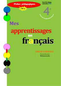 Fiches 4AEP UD4 Mes apprentissages 2019 OMAR SERHANI