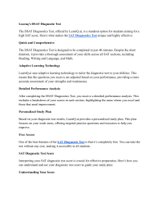 Learnq’s DSAT Diagnostic Test