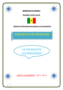 Fascicule de Français: Courants Littéraires et Méthodologie