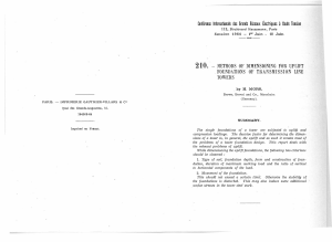 07 210 1964  METHODS OF DIMENSIONING FOR UPLIIT FOUNOATIONS OF TRANSMISSION LINE TOWERS