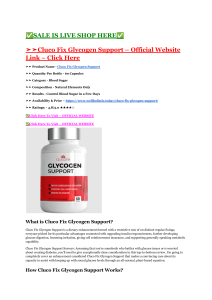 Cluco Fix Glycogen Support Reviews 2024: Does it Really Work?