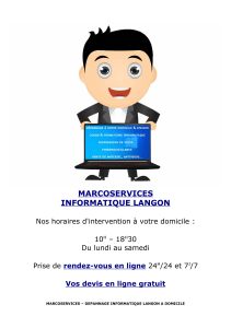 marcoservices - dépannage informatique Langon