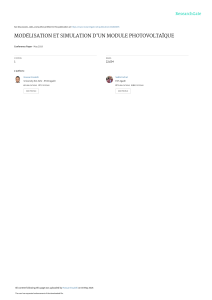 ModlisationetsimulationdunmodulePV