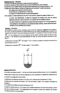 23 24 OPTIQUESujet