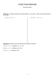 fonction derivee-exercices partie 2