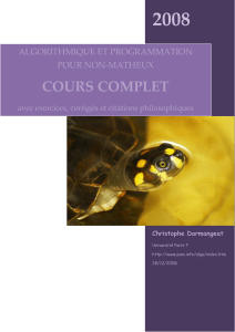 Algorithme et Programmation (2008)   01 - Copie