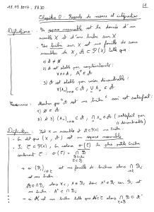 Cours de Probabilités