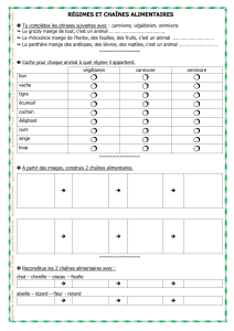 EVALregimes&chaine-alimentaire