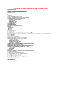 Asymetries mammaires plan 