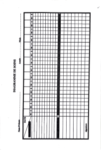 Diagramme de soins infirmiers