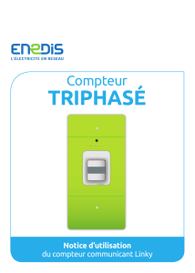 Notice Compteur Linky Triphase V5