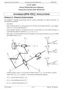 3 - Préparation Dynamique PFD TEC