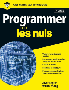 (C)Programmer pour les nuls