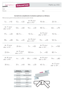 Calcul mental CE2