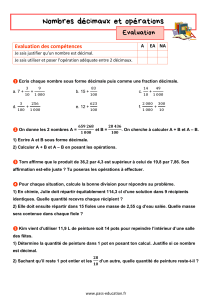 Evaluation-5ème-Nombres-décimaux-et-opérations