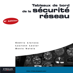 Tableaux de bord de la sécurité réseau - 2e édition