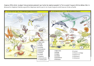 Comparaison de 2 paleoenv