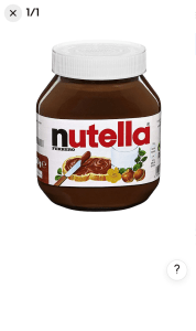 Nutella Couverture de Peinture pour La Pain Noisette Nougat Crème Schokoladig  eBay