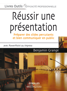 Reussir une presentation(www.livrebank.com)