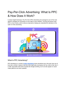 Pay-Per-Click Advertising  What Is PPC & How Does It Work