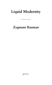 bauman-liquid-modernity