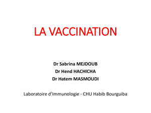 Vaccination