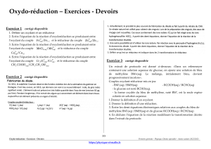 oxydo reduction exercices (1)