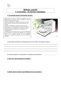 facteurs biotiques test