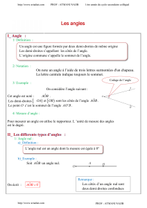 cours angles 1ére