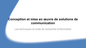 PPT Les techniques et outils de recherche d'informations