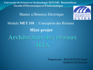 Architecture des réseaux HTA