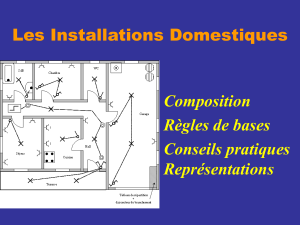 Les installations domestiques