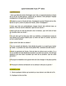 film 6eme sens questionnaire