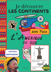 Cahier Paco Amérique du Sud amélioré