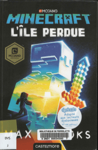 Livre MINECRAFT L ILE PERDUE