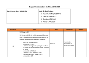 RAPPORT S36 Paul