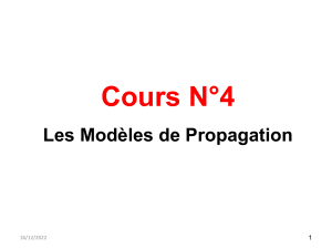 Cours N°4 - Modèles de Propagation - 2022 (1)