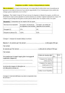 DM sur Interprétation de résultats