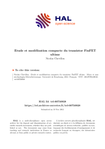 Chevillon Nicolas 2012 ED269 MOSFET