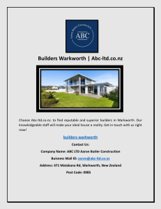 Builders Warkworth