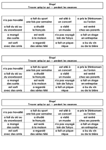 Bingo passé composé