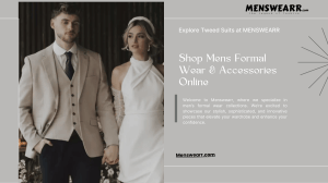 Elegant Men’s Formal Attire & Refined Accessories – Menswearr