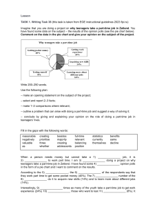 Lesson for students