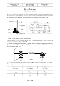 Colle 1 - roulement