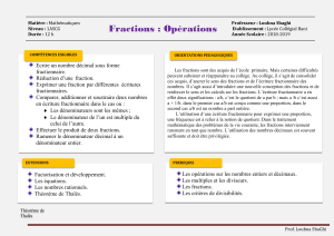 les fractions (1)