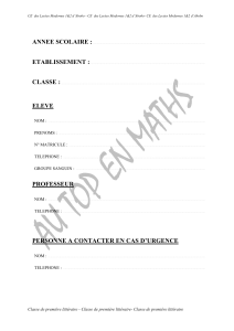 fascicule 1ère A